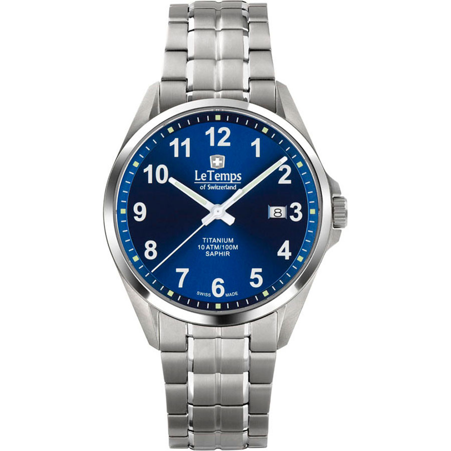 Часы Le Temps Titanium Gent LT1025.08TB01